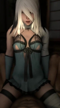 A2 Rides Cowgirl Nier Automata Parody