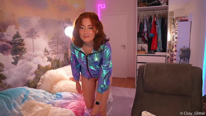 Cissy Glitter: Nahaufnahme dildofick