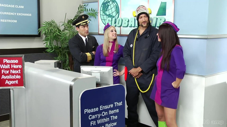 Adventures In Pornland: Nicht Flugzeug xXX: Cockpit süße - s2 - Kacey Jordan, Eric John