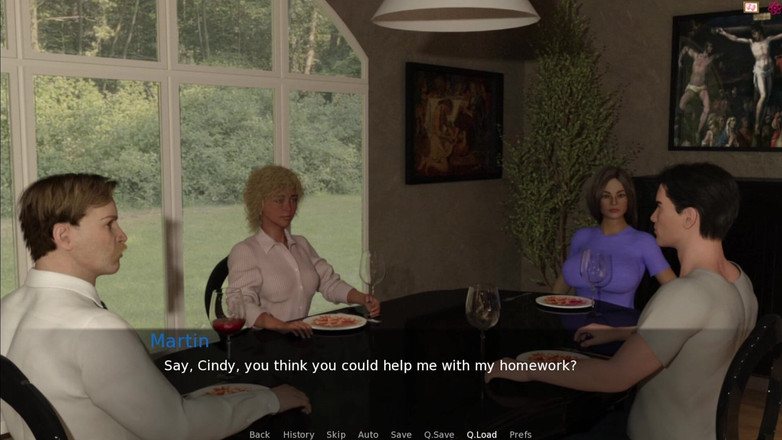 Maayon Plays: Cindy Surprised by Her Step Brother's Big Cock