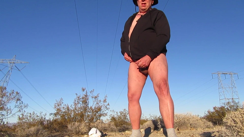 The porky pervert: Desert Whiz &amp; Masturbare