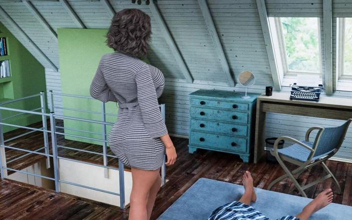 Miss Kitty 2K: MILFS z Sunville - Ep 3 - Pierwszy dzień college'u przez Foxie2k
