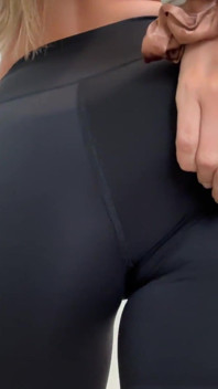 Big Ass Spanking in Lululemon Yoga Shorts After Workout