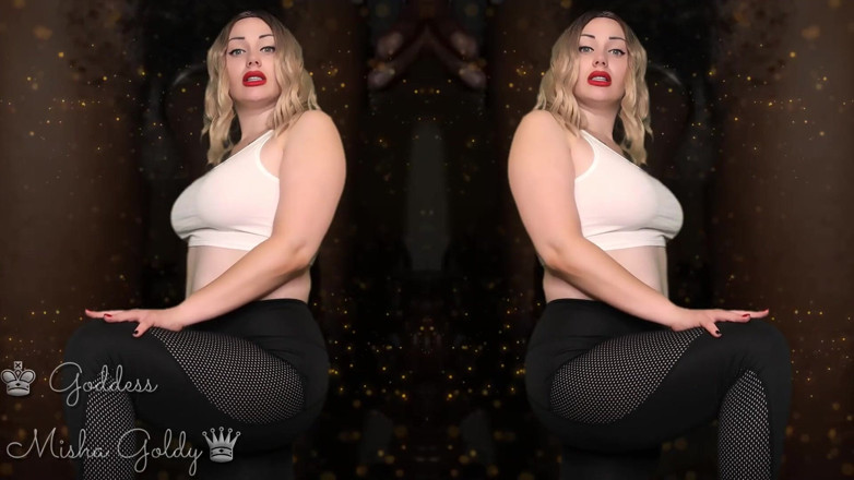 Goddess Misha Goldy: You going lower and lower trying more humiliating things! And...