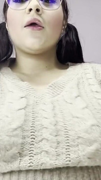 Suck My Tits Joy with a Very Sexy White Curvi.