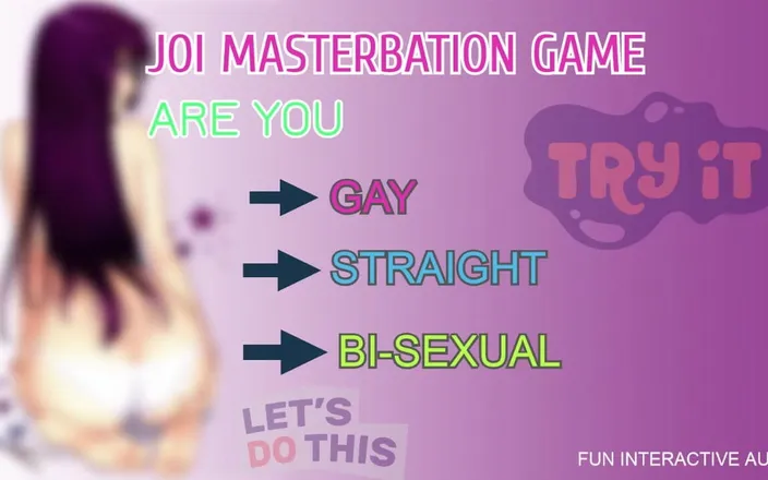 Campsissyboi: JOI Masterbation Game Are You Straight Gay or Bi