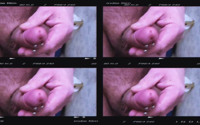 Pierced King: Pirsingli yarak masterbasyonu