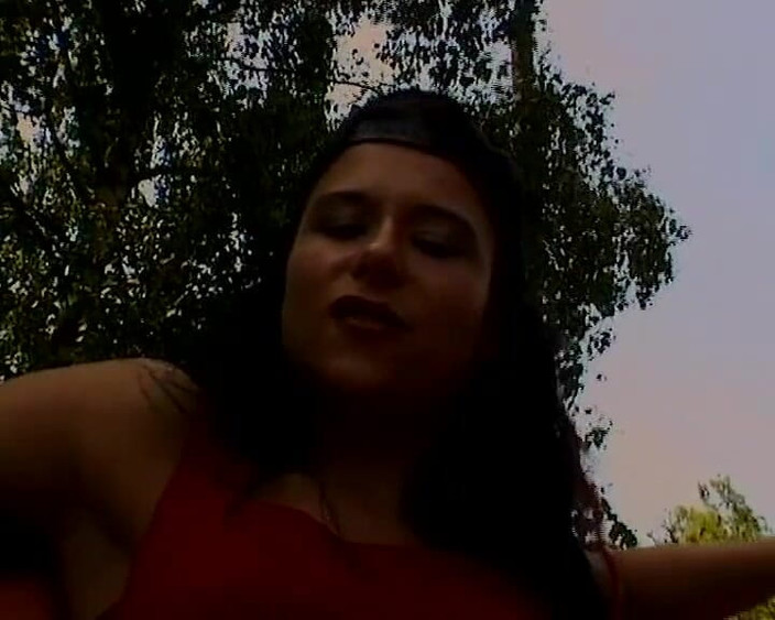 BB Video - Old School: Niemiecka amator nastolatka solo kobieta na zewnątrz duże naturalne cycki # 3