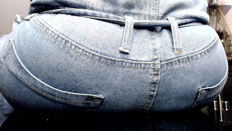 Maeling: Parents Ruined in Jeans Ass-fyxiation with Giant Ass Ignorant