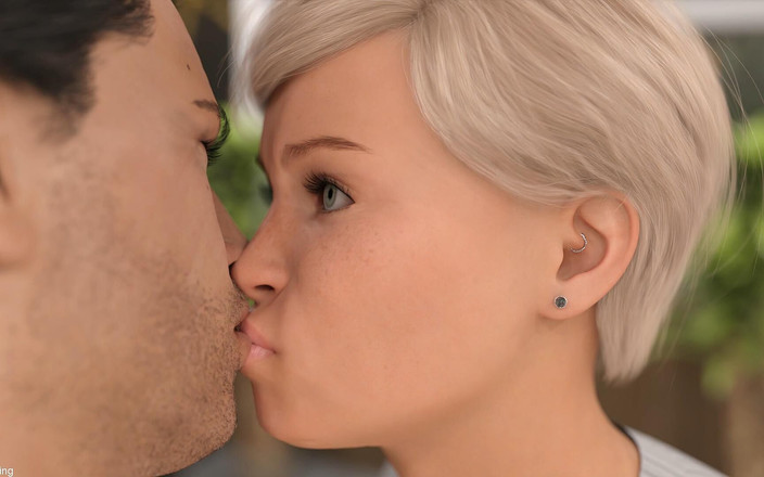 Adultgameplayvideos studio: Kocamın patronu - bölüm 1 - Christian'ın şansı var ve Vivian'ın dudaklarından öpüyor