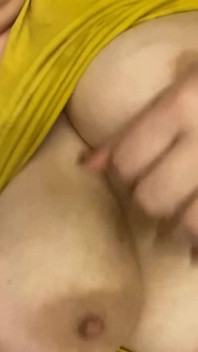 Rubbing My Belly Squeezing My Huge Ass Boobs