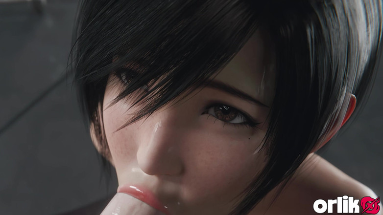 Orlikx: Yuffie Final Fantasy 7 zcela nahá služba kouření - mokrá a špinavá 4K 3D animace