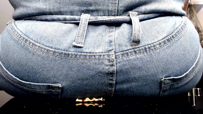 Maeling: Jungs ruiniert in jeans, arschfick mit riesenarsch, unwissend