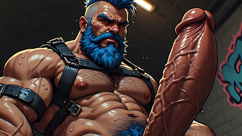 Erotic Man: Arte dei tori kinky in pelle