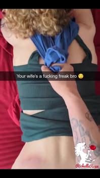 Real Snapchat Fuck Compilation- Cheating Cumslut Wife Begs for Multiple Creampies -richelle Rose