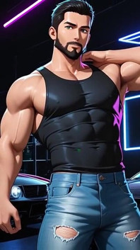 Hot Muscle Men - Ai Porn