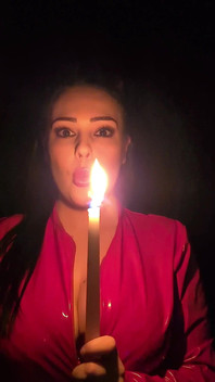I Drop Hot Candle Wax on My Tits This Halloween on My Club