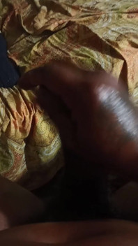 Stroking My Hard Black BBC