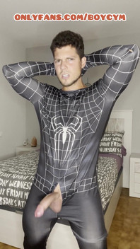 My Curve Cock Cums Spiderman