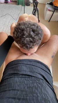 Harry_jen Gay Deepthroat Serving My Thick Cock with Copious Salivation