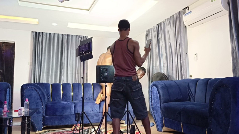 Pa_blo: Chico heterosexual negro teniendo un matón gay una oportunidad detrás...