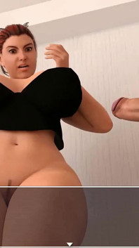 Laura Lustful의 비밀: 남편이 밖에 서 있는 동안 미시 육덕 거유가 엉덩이에 자지를 따먹는 미시
