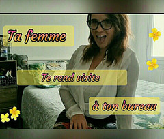 Marmotte_yoomie: Tua moglie ti visita nel tuo ufficio