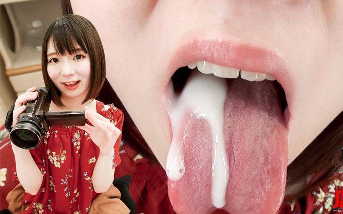 Japan Fetish Fusion: Mio Shinozaki&amp;#039;s sensuele tongspel