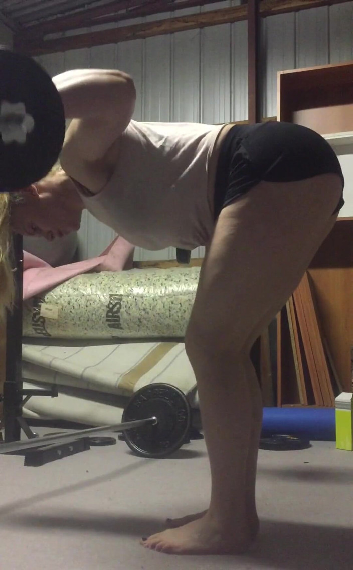 Michellexm: Тренировка крошки и ее крутой мускулистой задницы - часть 17