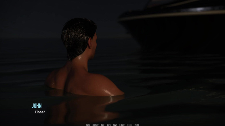3D Cartoon Porn: Plaja Dominos 16 John prima întâlnire cu Fiona Boat La apus, sfw