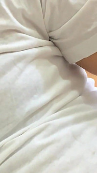 Stepmom Becomes Horny While Stepson Sucking Her Big Tits and Milk From Her Big Nipples Biting Extreme Breastfeeding