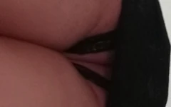 Bonito culo con consolador