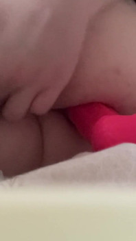 Anal Ponk Giant Dildo Masturbating Intersexual Skank