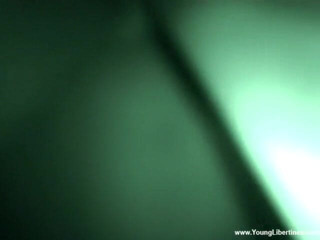 Young Libertines: Teeny fuck in night vision
