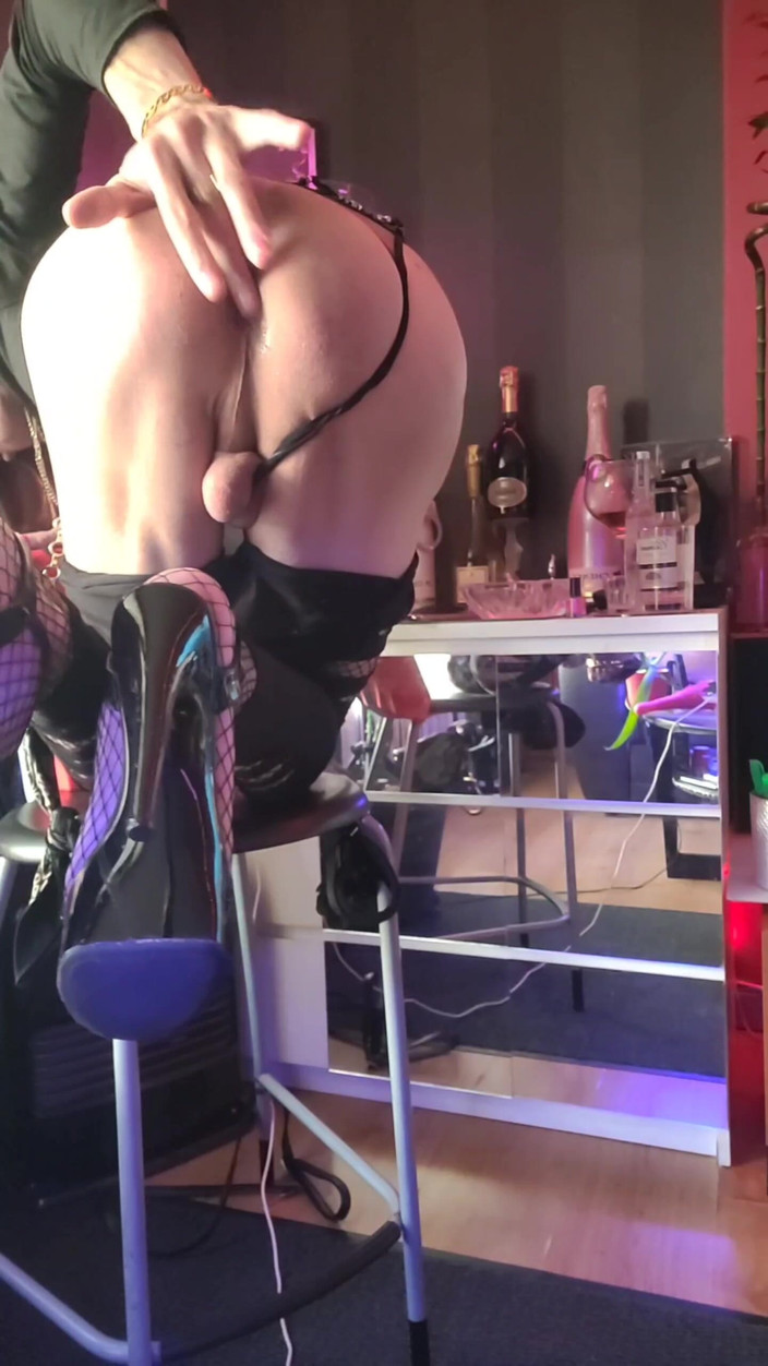 VaneSsa BiTCHx: C4 Pelacur I Lov U Leggings Griffer Noir Et Heels...