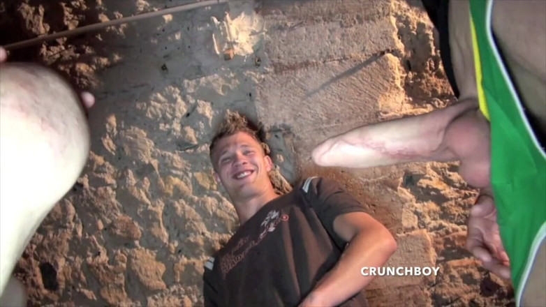 French Twinks Amator videos: Twink fucked in the basement by 2 tops boys with big...