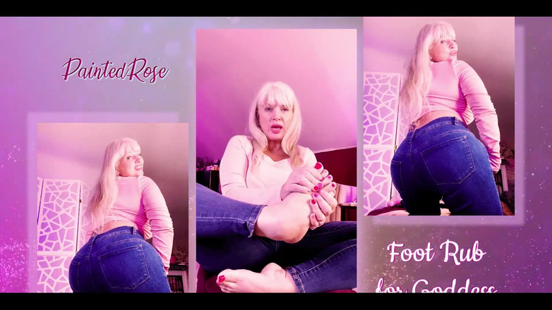 PaintedRose: Footboi Menyembah Kaki Dan Patuh Untuk Dewi Rosie