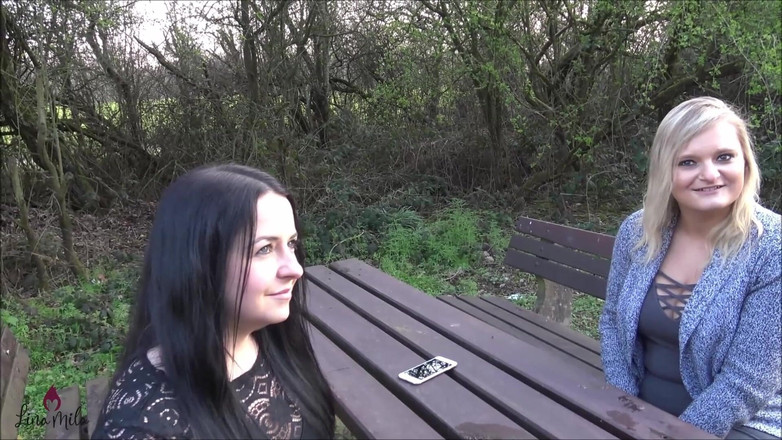 Lina Mila: 자발적인 포섬!! 두 명의 낯선 남자를 따먹어!