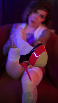 Stocking Without the Heel in All Its Glory