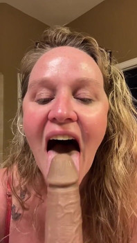 Laundry Day BBC Dildo Solo