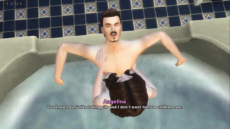 Dirty GamesXxX: Hl: servitoare obraznică futută tare într-o cadă cu hidromasaj - Ep4