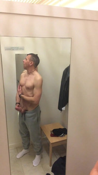 Caught Wanking in Fitting Room