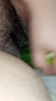Double Penetration with Cucumber and Desi Dildo - Netuhubby