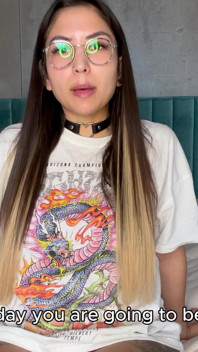 JOI - Be a Nice Sissy and Suck Your Own Cock