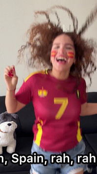 Spania Campion Mondial, fan fute argentinian după final - Alejaandalejo