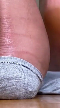 Grey Socks Slowly Stripped