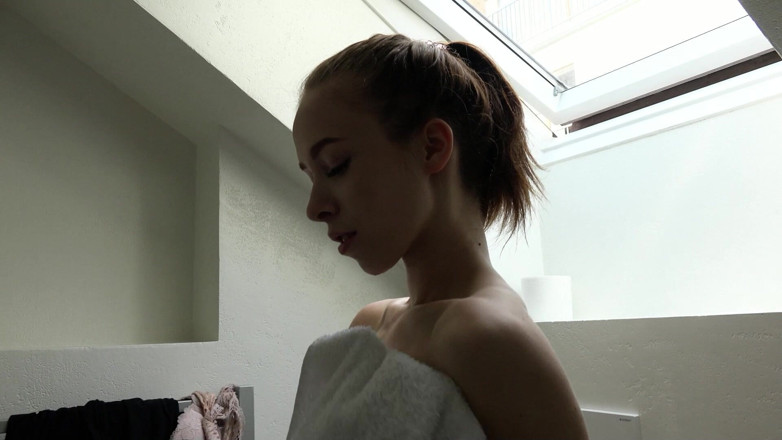 Girls4You: 18-year-old Teen Gets a Cum Shower