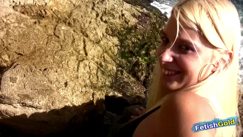 Teens Like it Hard: Skinny blonde teen gets tight pussy and ass screwed by...