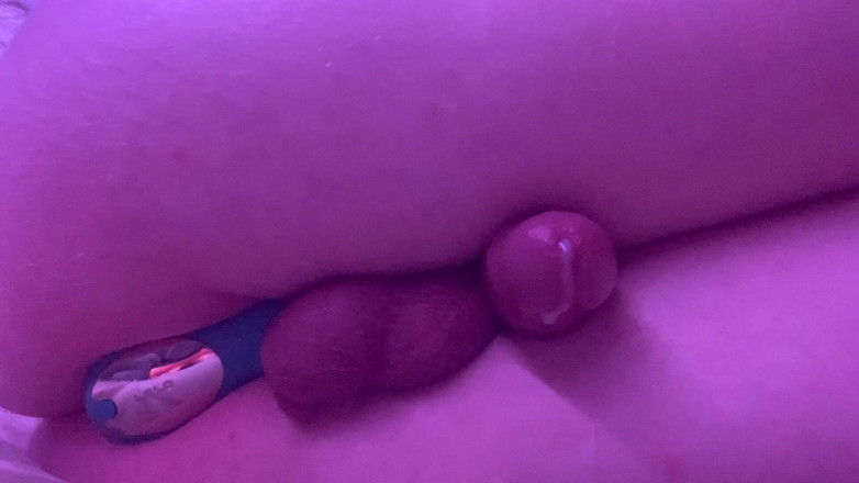 Brashen: No Hands Cumshot From Anal Vibrator