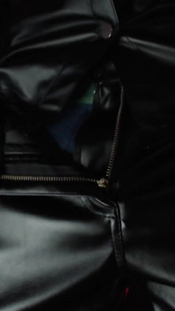 The Fly on the Leather Pants Comes Unzipped